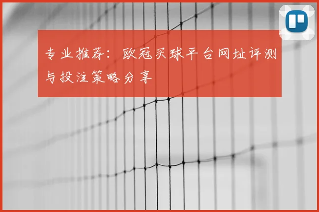 专业推荐：欧冠买球平台网址评测与投注策略分享